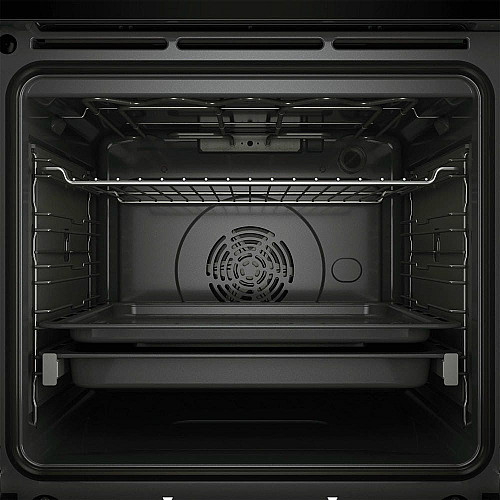 Духова шафа Whirlpool електрична, 73л, A+, дисплей, конвекція, телескопічні напрямні, чорний