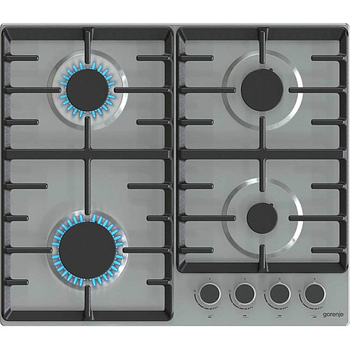 Комплект Gorenje (духовка электрическая BO6737E02XK+варочная поверхность газовая G642ABX), 743550, нерж.