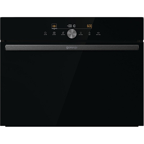 Духова шафа Gorenje електрична компактна, 50л, A+, дисплей, ф-ція мікрохвиль, чорний
