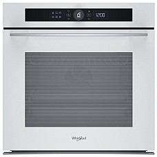 Духова шафа Whirlpool електрична, 73л, A+, дисплей, конвекція, піроліз, телескопічні напрямні, білий