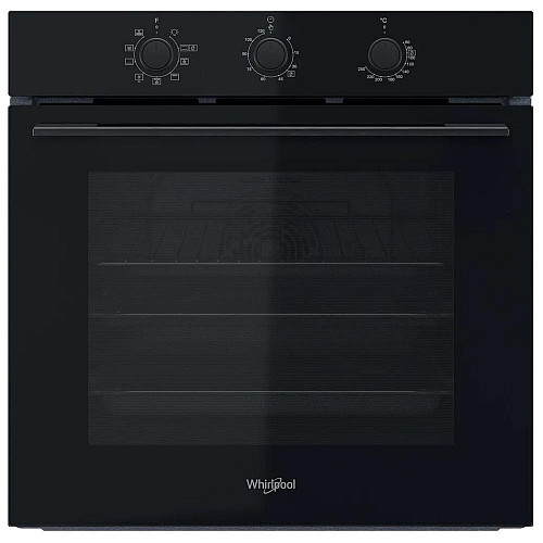 Духова шафа Whirlpool електрична, 71л, A, конвекція, чорний