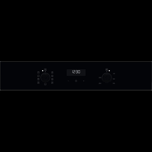 Духовой шкаф Electrolux электрический, 65л, А, пар, дисплей, конвекция, телескопические направляющие, черный