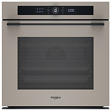 Духова шафа Whirlpool електрична, 73л, A+, дисплей, конвекція, піроліз, телескопічні напрямні, бежевий