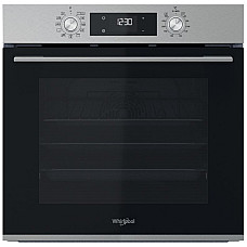 Духова шафа Whirlpool електрична, 71л, A+, дисплей, конвекція, телескопічні напрямні, нерж