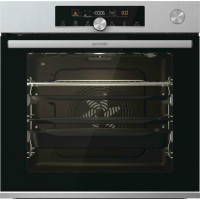 Духова шафа Gorenje електрична, 77л, A+, пара, дисплей, готування на різних рівнях, нерж