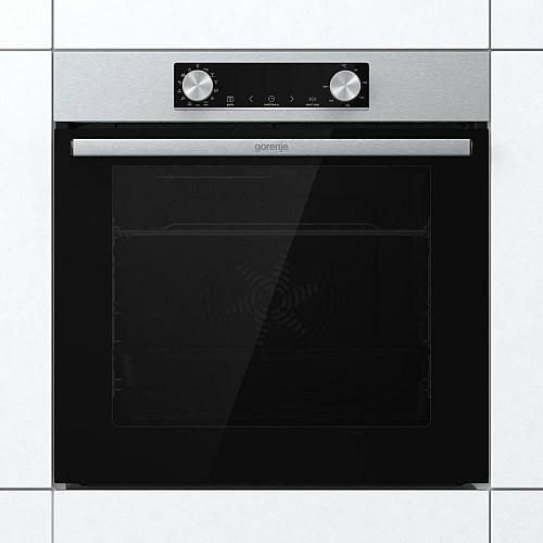 Комплект Gorenje (духовка электрическая BO6737E02XK+варочная поверхность газовая G642ABX), 743550, нерж.