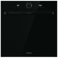Духовой шкаф Gorenje электрический, 77л, A, пар, дисплей, макс.темпер.-300, черный
