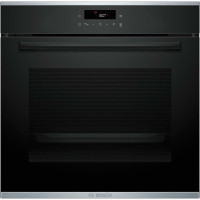 Духова шафа Bosch електрична, 71л, A+, дисплей, конвекція, піроліз, телескопічні направляючі, чорний