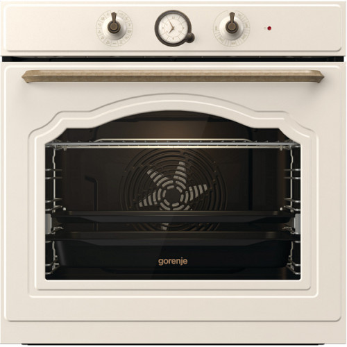 Духова шафа Gorenje електрична, 77л, A+, шампань