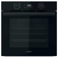 Духова шафа Whirlpool електрична, 71л, A+, дисплей, конвекція, телескопічні напрямні, чорний