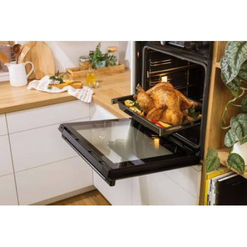 Духова шафа Gorenje електрична, 77л, A+, дисплей, чорний