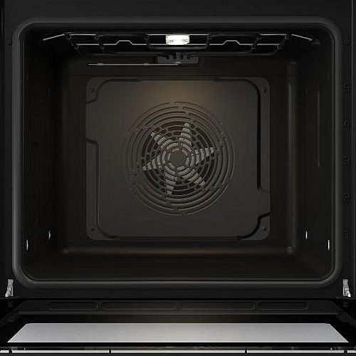 Духова шафа Gorenje електрична, 77л, A+, дисплей, ф-я без додавання жиру, чорний