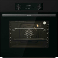 Духова шафа Gorenje електрична, 61л, A+, дисплей, конвекція, чорний