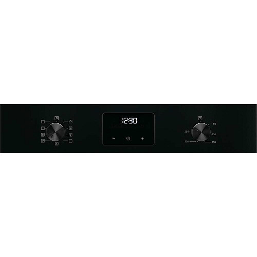 Духовой шкаф Electrolux электрический, 65л, A, дисплей, конвекция, телескопические направляющие, черный