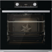 Духова шафа Gorenje електрична, 77л, A+, дисплей, ф-я без додавання жиру, чорний