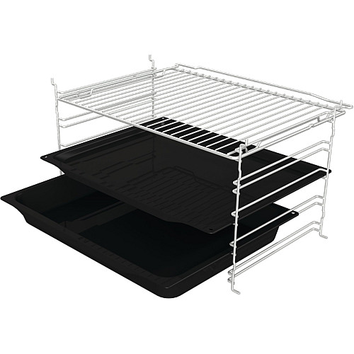 Духова шафа Gorenje електрична, 77л, A, пара, дисплей, макс.темпер.-300, чорний