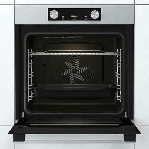 Комплект Gorenje (духовка электрическая BO6737E02XK+варочная поверхность газовая G642ABX), 743550, нерж.