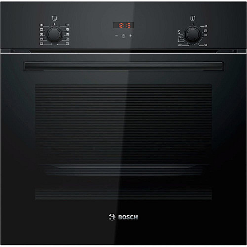 Духова шафа Bosch електрична, 66л, A, дисплей, конвекція, чорний