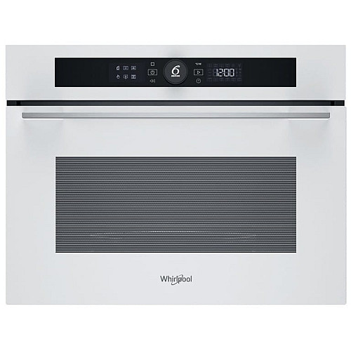 Духовой шкаф Whirlpool электрический компактный, 40л, дисплей, конвекция, ф-ция микроволн, белый
