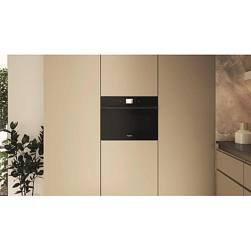 Духова шафа Whirlpool електрична компактна, 53л, дисплей, конвекція, ф-ція мікрохвиль, чорний
