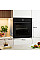 Духовой шкаф Gorenje электрический, 77л, A+, пар, дисплей, пиролиз, готов. на разных уровнях, черный