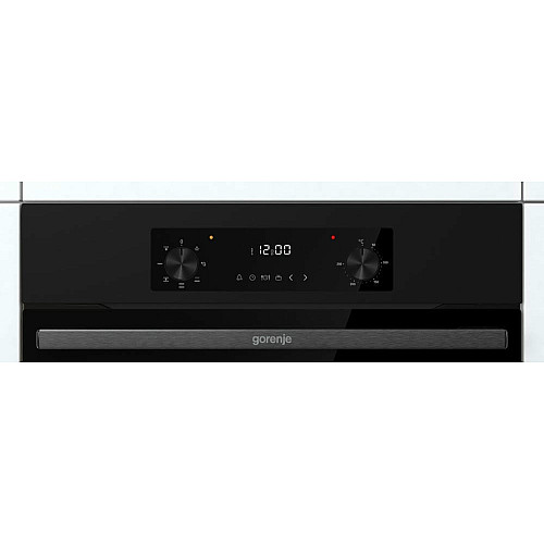 Духова шафа Gorenje електрична, 61л, A+, дисплей, конвекція, чорний