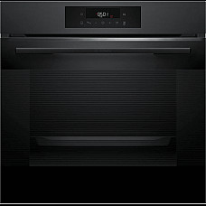 Духовой шкаф Bosch электрический, 76л, A, дисплей, конвекция, телескопические направляющие (2 уровня), черный