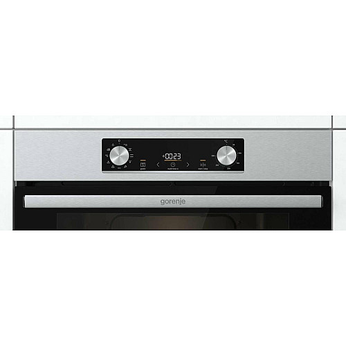 Духова шафа Gorenje електрична, 77л, A+, дисплей, нерж