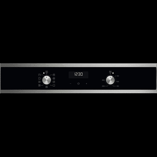 Духовой шкаф Electrolux электрический, 65л, A, дисплей, конвекция, телескопические направляющие, черный