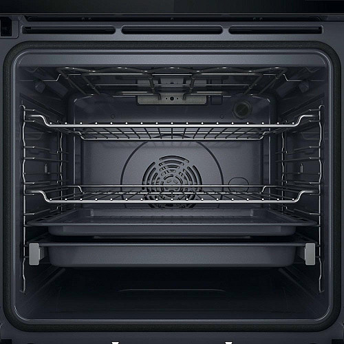 Духова шафа Whirlpool електрична, 73л, A+, дисплей, конвекція, піроліз, телескопічні напрямні, чорний