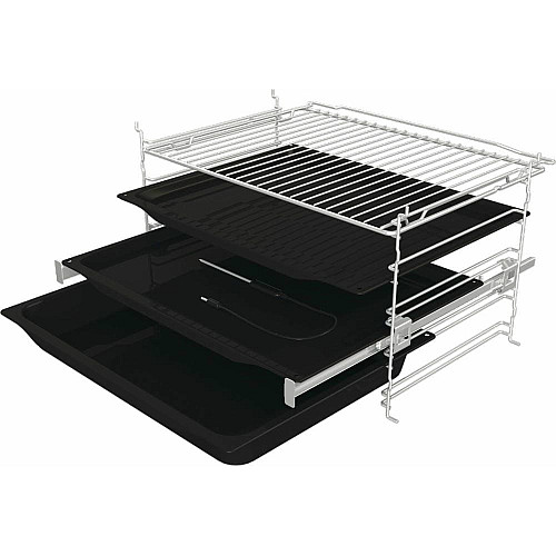 Шкаф Gorenje духовой электрический, 77л, дисплей, пиролиз, A+, черный