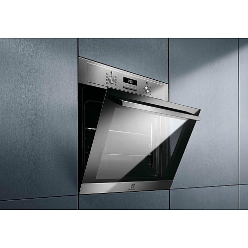Духова шафа Electrolux електрична, 65л, A, дисплей, конвекція, нерж