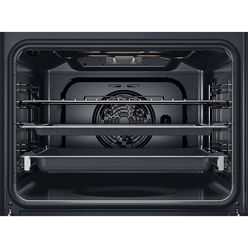 Духова шафа Whirlpool електрична, 71л, A+, дисплей, конвекція, телескопічні напрямні, нерж