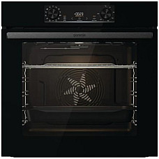 Духова шафа Gorenje електрична, 77л, A+, дисплей, макс.темп.- 300, IconLed, чорний