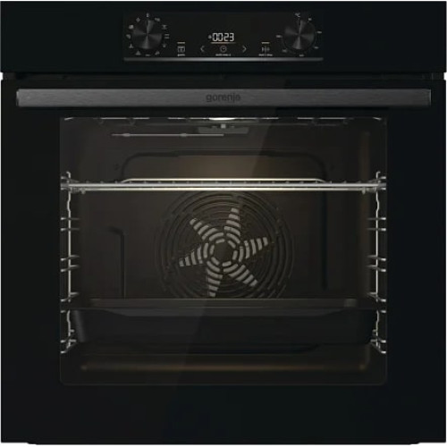 Духова шафа Gorenje електрична, 77л, A+, дисплей, чорний