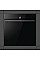 Духова шафа Gorenje електрична, 77л, A+, пара, дисплей, готування на різних рівнях, піроліз, Wi-Fi, чорний