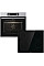 Комплект Gorenje (духовка + поверхня склокераміка BO6737E02X -нерж + ECT41SC- чорна), 738881