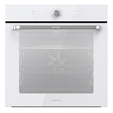 Духова шафа Gorenje електрична, 77л, A, пара, дисплей, макс.темпер.-300,  білий