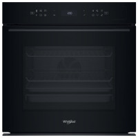 Духовой шкаф Whirlpool электрический, 73л, A+, дисплей, конвекция, пиролиз, телескопические направляющие, черный