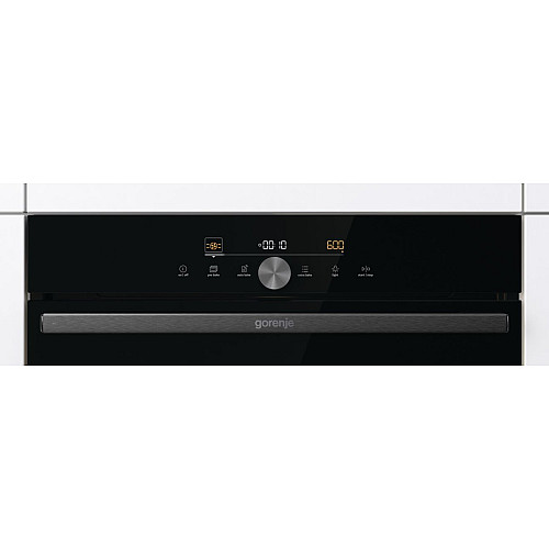 Духова шафа Gorenje електрична компактна, 50л, A+, дисплей, ф-ція мікрохвиль, чорний