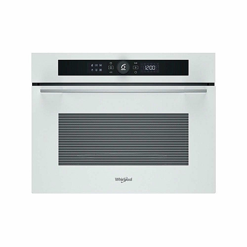 Духовой шкаф Whirlpool электрический компактный, 40л, дисплей, конвекция, ф-ция микроволн, белый