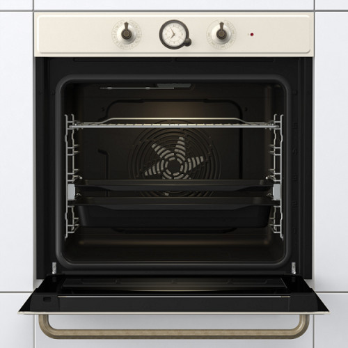 Духова шафа Gorenje електрична, 77л, A+, шампань