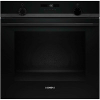 Духовой шкаф Siemens электрический, 76л, A, дисплей, конвекция, телескопические направляющие, черный