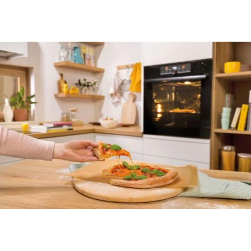 Духова шафа Gorenje електрична, 77л, A+, дисплей, чорний