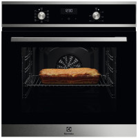 Духова шафа Electrolux електрична, 65л, A, дисплей, конвекція, чорний