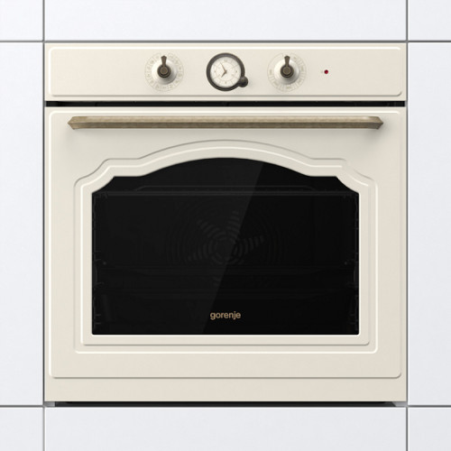 Духова шафа Gorenje електрична, 77л, A+, шампань
