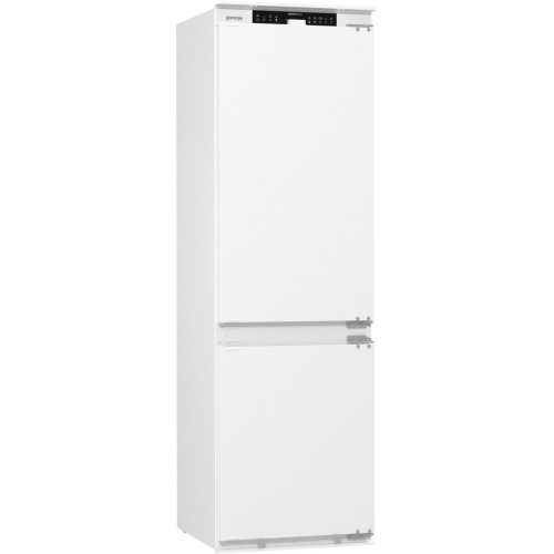 Холодильник Gorenje вбудований з нижн. мороз., 177x69x55см, 2 двері,252(76)л, А+, NF+, Зона св-ті, Диспл, Wi-Fi, Біли