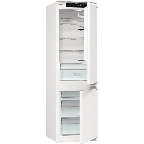 Вбуд. холодильник з мороз. камерою Gorenje, 177х55х54см, 2 двері, 176(76)л, А+, NF+, Зона св-ті, Диспл, Біли