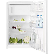 Холодильник Electrolux встроенный с верхн. мороз., 87.3x55х55, холод.отд.-109л, мороз.отд.-14л, 1дв., E, ST, белый