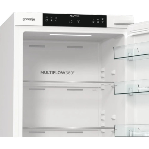 Холодильна камера Gorenje вбудована, 177х55х54см, 1 двері, 300л, А+, FrostLess , Зона св-ті, Внутр. Диспл, Wi-Fi, Білий